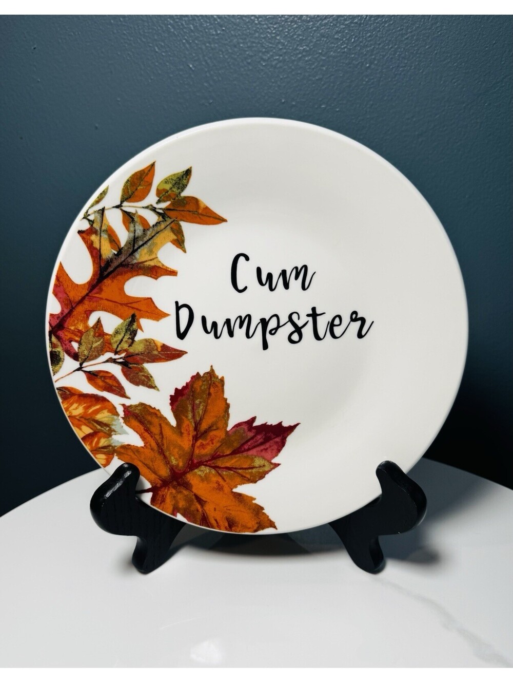 Handmade Gift Funny Humor Unique Present Novelty Antique Plate Collectable
